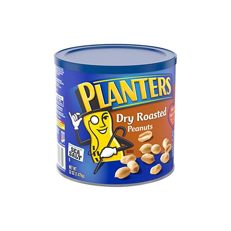 Planters Dry Roasted Peanuts - 52oz(2 packs)