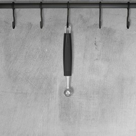 Lurch Tango Melon Baller, Stainless Steel Black, 3x3x19 cm