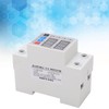 Over Under Voltage Protective Device DIN Rail Adjustable Dual Display