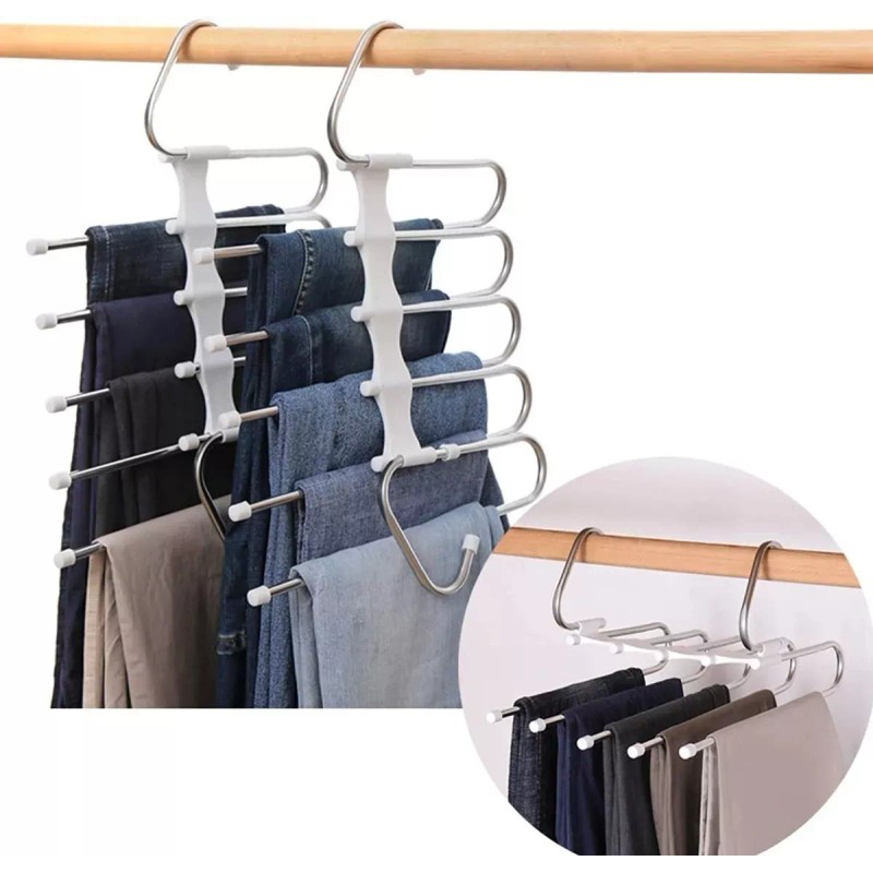 OEM Gancho Magico Plegable 5 En 1 Para Pantalones Ahorra