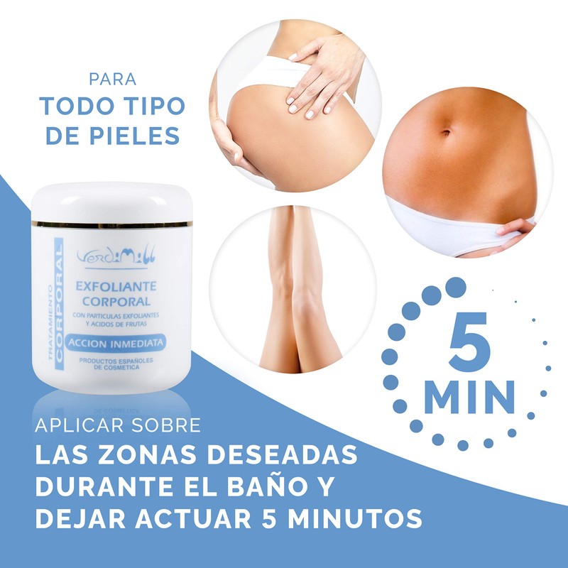 VERDIMILL PROFESIONAL exfoliante corporal 500 ml