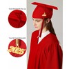MyGradDay Unisex Adult Matte Graduation Cap with 2024 2025 Tassel