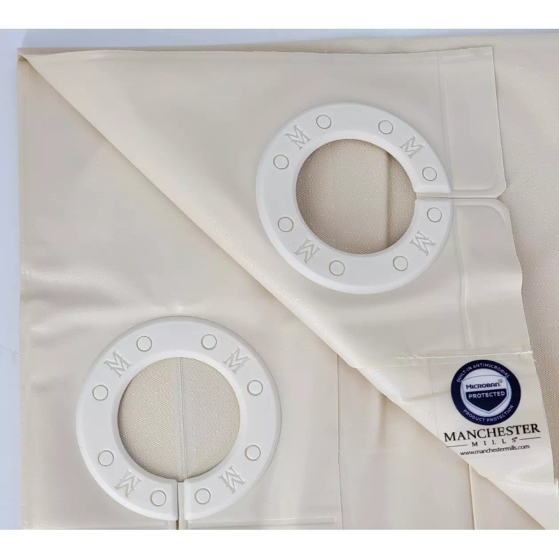 Manchester Mills (Lot of 12) Protect360° Shower Curtain 42x72 Petite