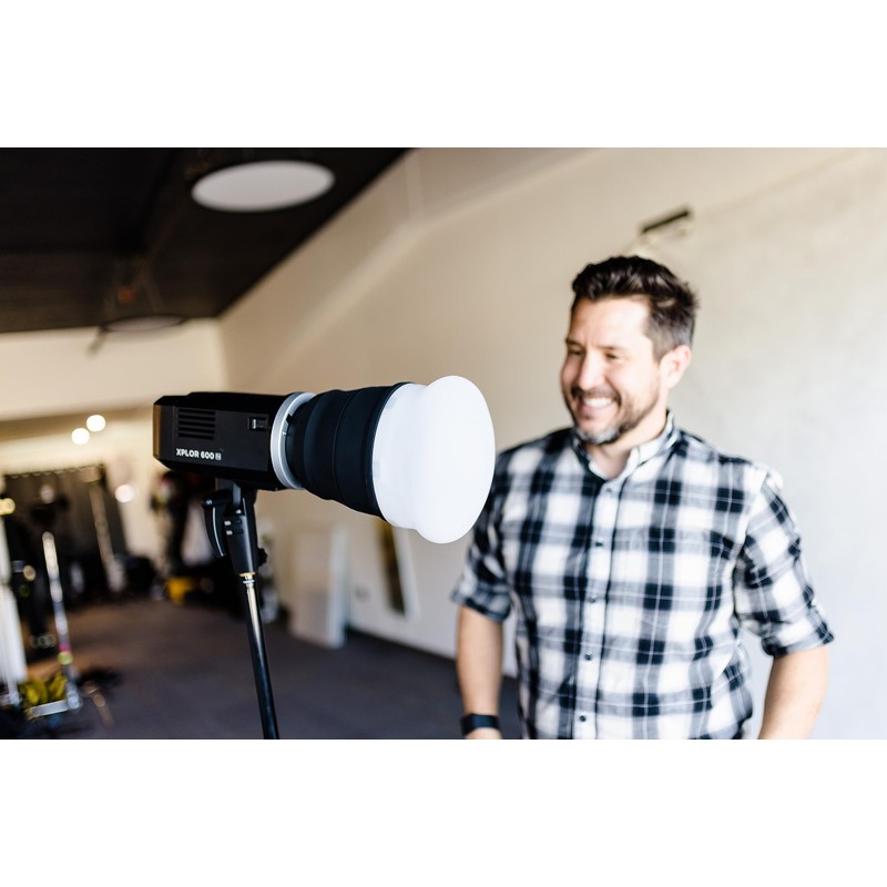 MagMod MagSphere XL, Durable & Easy to Use Flash Modifier