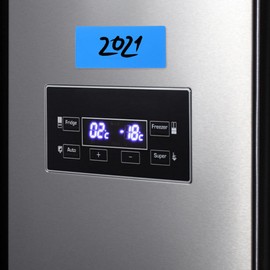 Operitacx Dry Erase Magnetic Labels 15pcs Wipe Label White Board Fridge Magnets Tag Wipe Off Markers Message Board Dry Erase Board Colored Memo Tabs Rubber Display Rewritable Erasable Labels