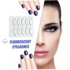 Baluue 25pairs Fluorescent Eyelashes False Eyelash Extensions for Makeup for