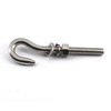 8Pcs M8 Stainless Steel Eye Bolt with Nut and Washers