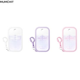 MUMCHIT Cool Deo Keyring Mist 50ml [Summer Limited], Type:Peach Blush