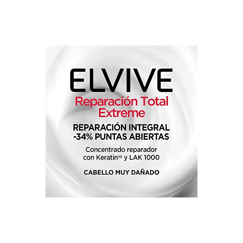L'Oreal Paris Tratamiento Elvive Reparacion Total 5 Extreme, 300 ml