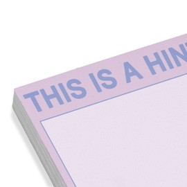 1-Count Knock Knock This is a Hint Sticky Notes, Cute Sticky Notes & Memo Note Pad, 3 x 3-Inches, 100 Sheets Each