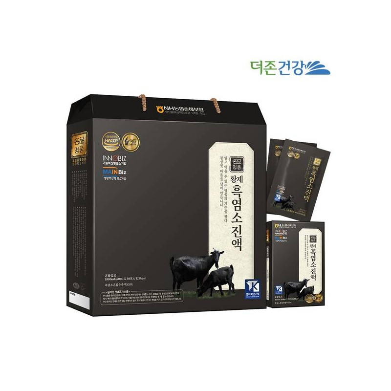농협 황제 흑염소진액 흑염소액기스 30포 아라키돈산 Nonghyup Emperor Black Goat