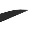 Front Headlight Eyebrow Eye Lid Cover Trim Piano Black Replacement