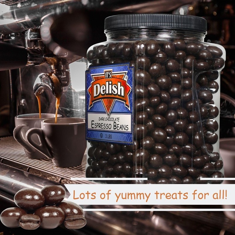 It'S Delish Dark Chocolate Covered Espresso Beans - by It's