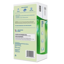 Tru Earth Compact Dry Laundry Detergent Sheets, Unscented - Up to 768 Loads (384 Sheets) - Paraben-Free - Original Eco-Strip Liquidless Laundry Detergent, Travel Laundry Sheets, Bulk