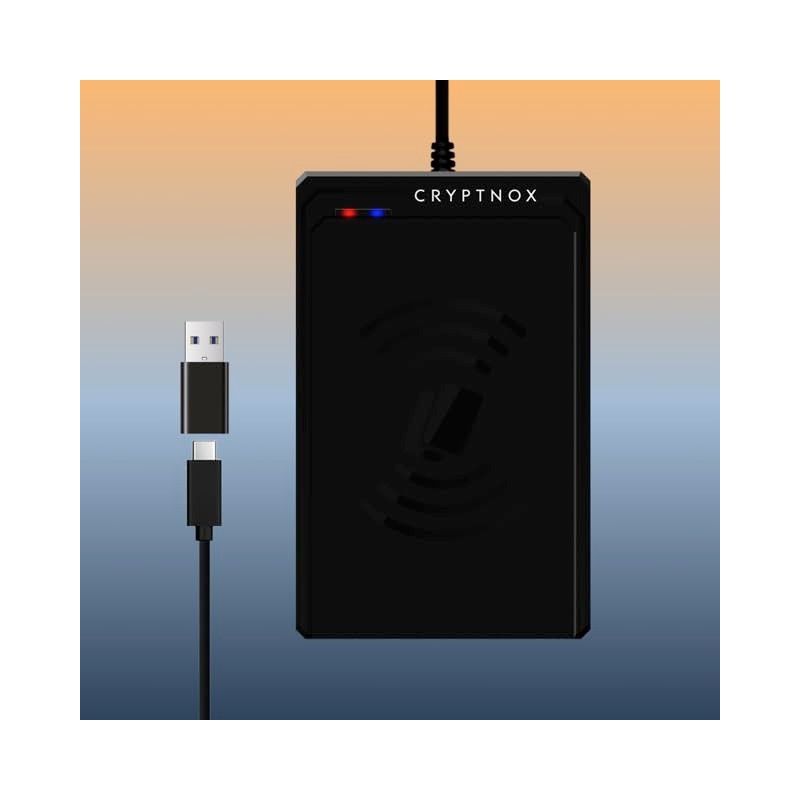 Cryptnox Contactless Smart Card Reader – ISO 14443 & Mifare®