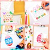 HOWAF 20 Easter Stencils, Easter Egg Stencils Bunny Templates Reusable