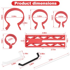 751-045 Ring Compressor Kit for Chainsaw Accessories, Small Engine And Blowers, Compatible With Stihl Husqvarna 502507001, Honda Kawasaki Yamaha and Honda
