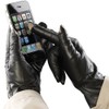 PEARL urban Ladies 'Touch Screen Gloves, Goatskin Leather, Size 6.5