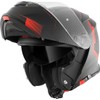 Bogotto H271 Wayke Flip-Up Helmet, Matte Black/Orange, 2XL