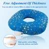 UKTYUAS Piercing Pillow,Ear Piercing Pillow for Side Sleepers,O-Shaped Pillows With