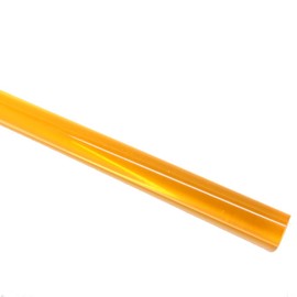 Unbranded Acrylic Lucite Rod Dowel - 3/4" (19.05mm) x 24" (610mm) - One Rod - Orange