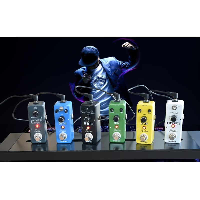 Rowin Delay Pedal Analog Vintage Delay Guitar Effect