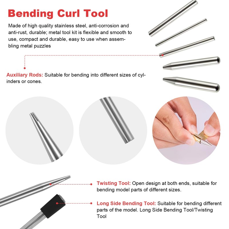 Coptiner 23PCS Gundam Model Tools Kit, Craft Set Model, Hobby