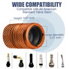 Tire Valve Stem Caps - 4 Pack Anti-Corrosion Premium Anodized