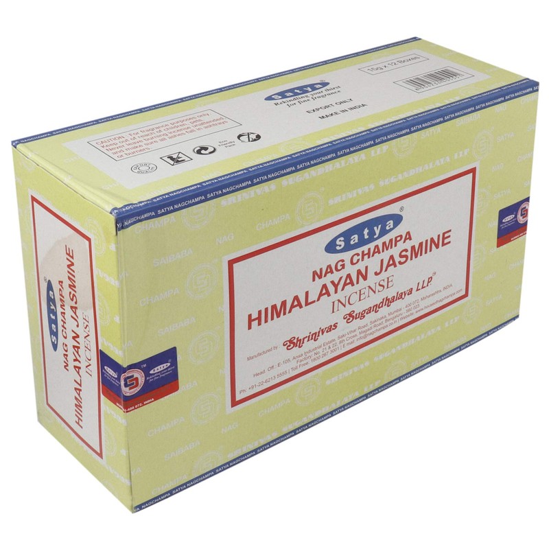 B/12 Satya Himalayan Jasmine Incense (12/50)