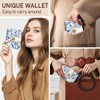 Kelvoris Bird Small Rfid Women Wallet Bifold Zipper Coin Pocket