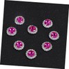 Operitacx 3sets Rhinestones Craft Crystals DIY Wedding Decorations Flatback Rhinestones