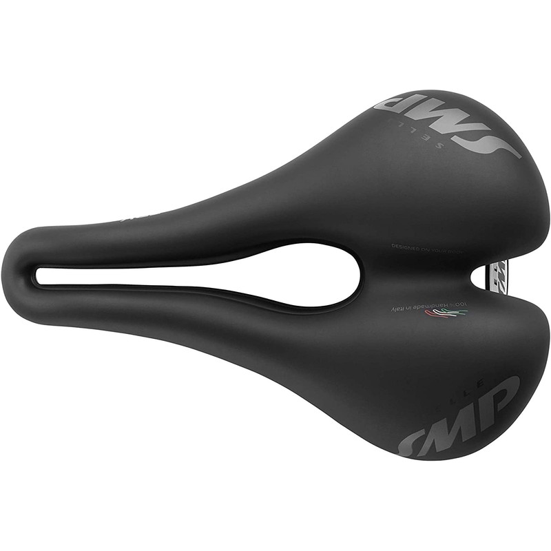 SMP4Bike Selle SMP TRK Large Saddle, Black, 27.2 x 17.7