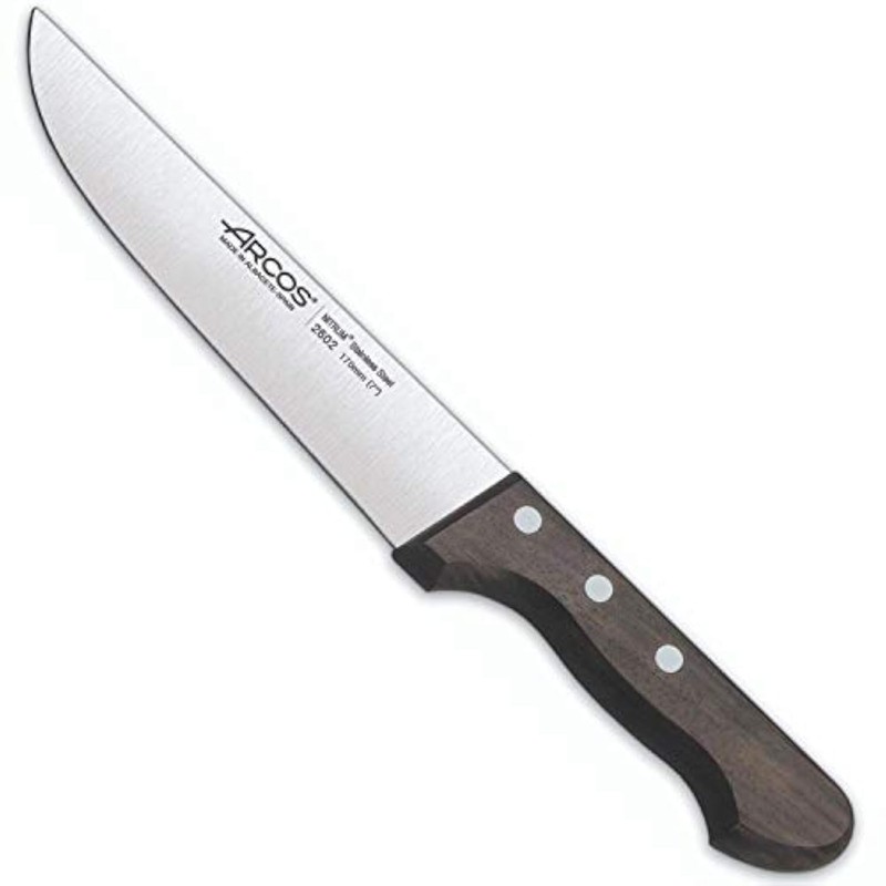 Arcos Butcher Knife 7 Inch Nitrum Stainless Steel. Professional Cooking