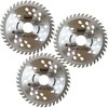 Echo Corner 3-Pack 4-1/2-Inch 40T Angle Grinder Wood Cutting Blade,