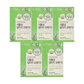 Doctor Pyto Dr. Phyto Vegetable Altige Omega 3 Blood Circulation Improvement 500mg 60 Capsules 5 Boxes / 닥터파이토 식물성 알티지 오메가3 혈행개선 500mg 60캡슐 5박스