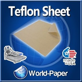 Teflon Cover Sheet 16"X16" Transfer paper Iron on heat