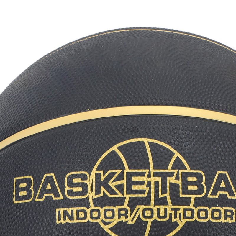 Black Basketball Training Wear Resistance Safe Large Particles Easy Grip