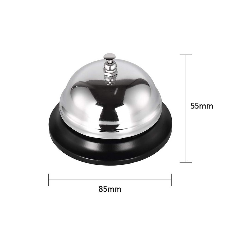 BUYGOO Table Bell, Reception Bell, Table Bell, Hand Bell, Reception