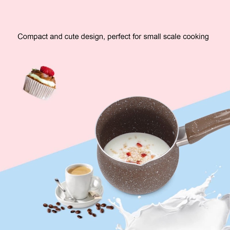 Anti Stick Milk Pan Lightweight Mini Milk Coffee Pot Sauce
