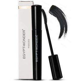 EGYPT-WONDER Mascara – Wasserresistenter Mascara 8,5 ml – Tiefschwarz für Volumen, Länge & Definition – Wimpernstyling mit flexibler Bürste und intensiver Farbabgabe