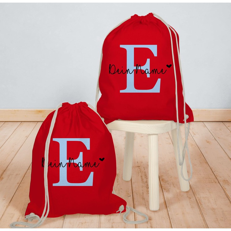 Geschenk mit Namen personalisiert by Shirtracer - Gym Bag Backpack