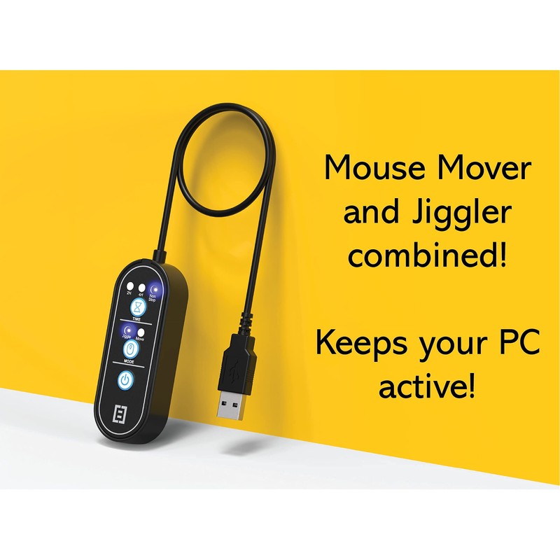 TECH8 USA, 2-in-1 Mouse Mover and Jiggler in 1, Keeps