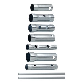 WorkBless 7Pcs Ignition Spark Plug Spanner Set Dual-Ended Wrench Socket