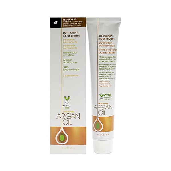 One n Only Argan Oil Permanent Color Cream - 4T