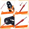 YUMKIYI Ferrule Terminal Crimping Pliers Tool Set, Ferrule Crimping Tool,