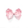 Bownita Girl's' Classic Handmade Grosgrain Hair Bow, Snag-free, No-Slip, Medium