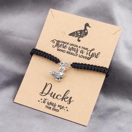 MAOFAED Duck Gift Duck Lover Gift Duck Bracelet Duck Pet Gift