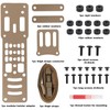 Drop Leg Holster Adapter Duty Belt Accessories for QLS Kit,Adjustable