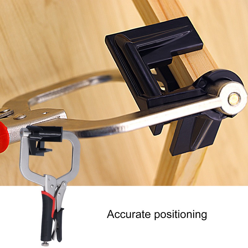 Corner Clamp Accurate Positioning Nonslip Handle Easy Operation Baffle Design