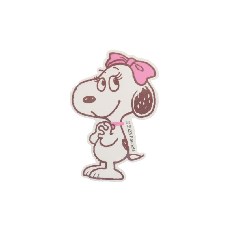 Snoopy [Character Sticker] Mini Decal Sticker / Belle Peanuts